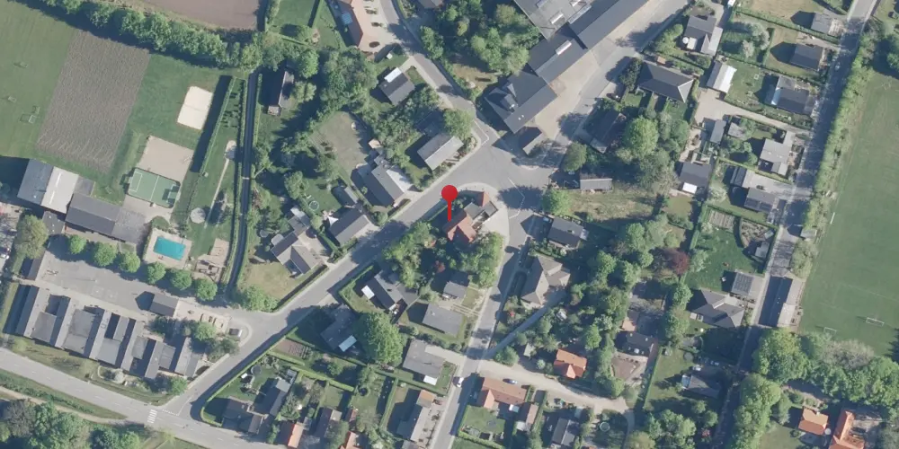 Historisk kort over Grønbjerg Station Historisk kort over Grønbjerg Station