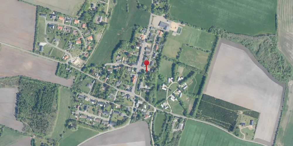 Historisk kort over Vind Station