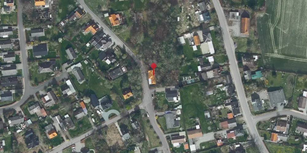 Historisk kort over Harpelunde Station