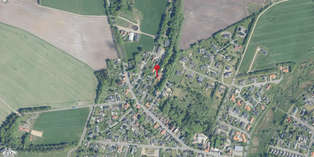 Historisk kort over Sørvad Station