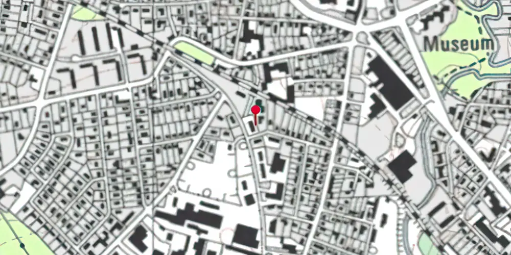 Historisk kort over Holstebro Sydbanegård Historisk kort over Holstebro Sydbanegård