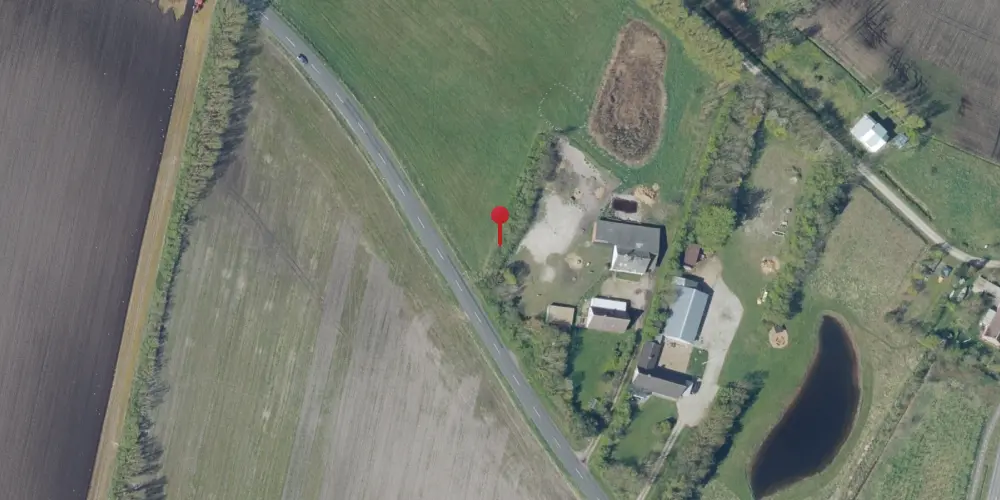 Historisk kort over Obling Trinbræt