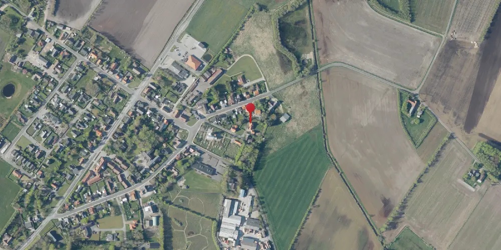 Historisk kort over Hemmet Station Historisk kort over Hemmet Station