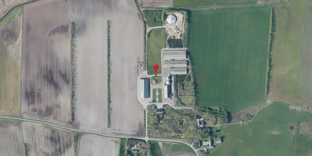 Historisk kort over Kyvling Trinbræt