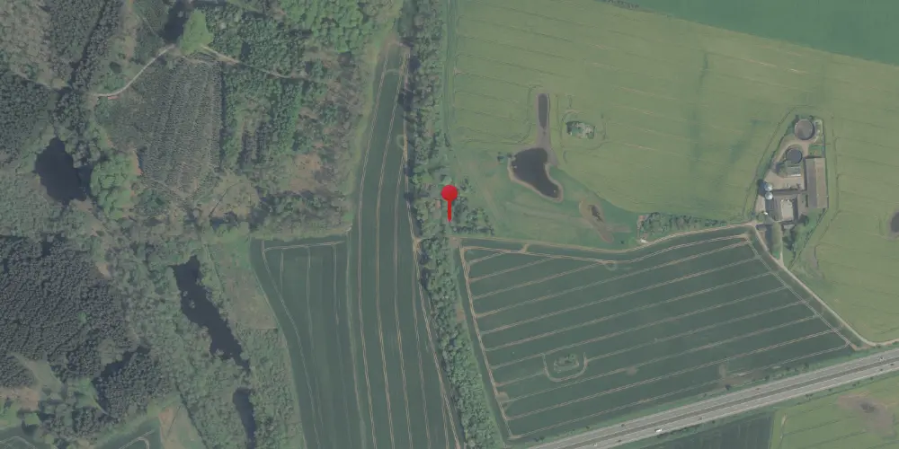 Historisk kort over Torkilstrup Trinbræt