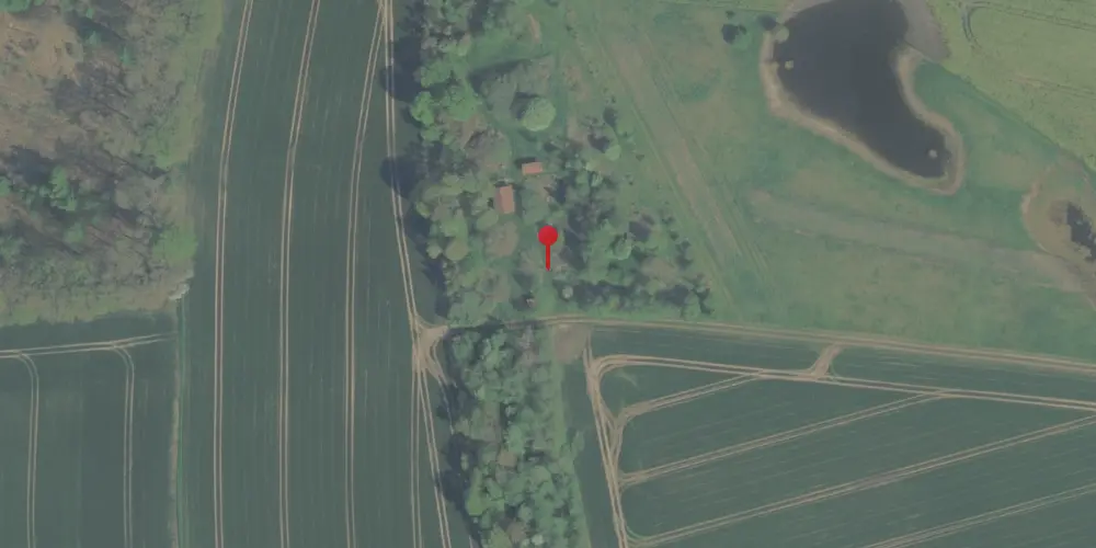 Historisk kort over Torkilstrup Trinbræt