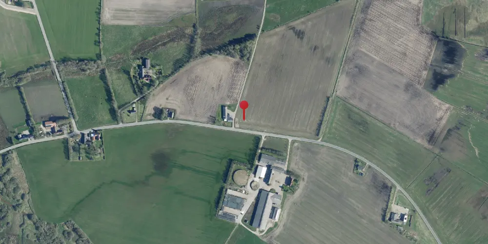 Historisk kort over Biltoft Trinbræt med Sidespor Historisk kort over Biltoft Trinbræt med Sidespor