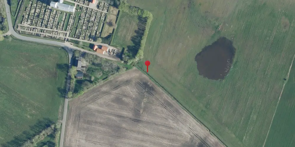 Historisk kort over Øse Trinbræt med Sidespor Historisk kort over Øse Trinbræt med Sidespor