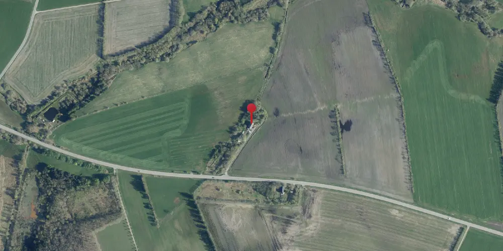 Historisk kort over Gravlund (VaGJ) Station