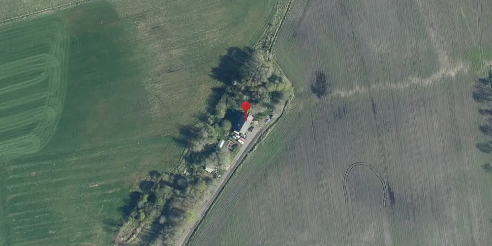 Historisk kort over Gravlund (VaGJ) Station