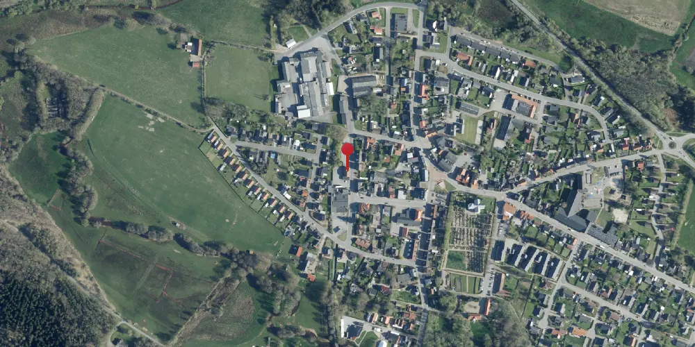 Historisk kort over Ansager Station