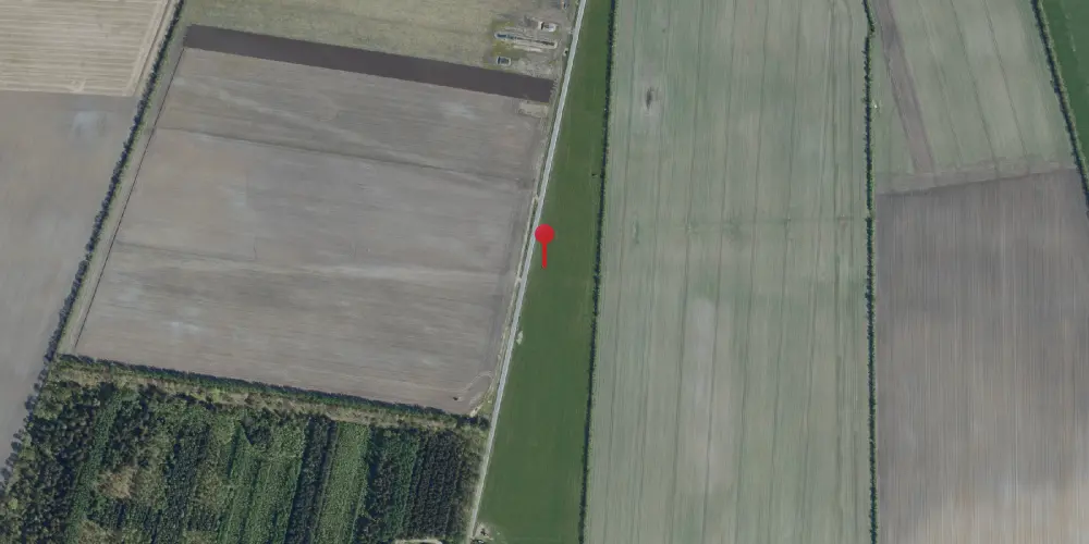 Historisk kort over Jerrig Trinbræt Historisk kort over Jerrig Trinbræt