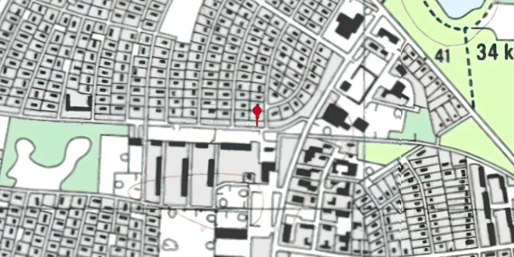 Historisk kort over Bygvænget Trinbræt Historisk kort over Bygvænget Trinbræt