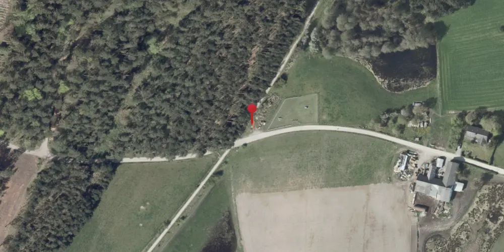 Historisk kort over Dråby Trinbræt Historisk kort over Dråby Trinbræt