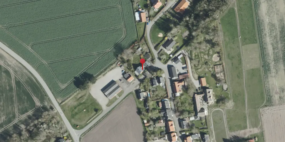 Historisk kort over Hyllested Station Historisk kort over Hyllested Station