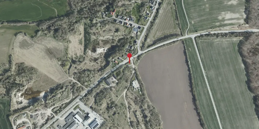 Historisk kort over Ny Balle Trinbræt