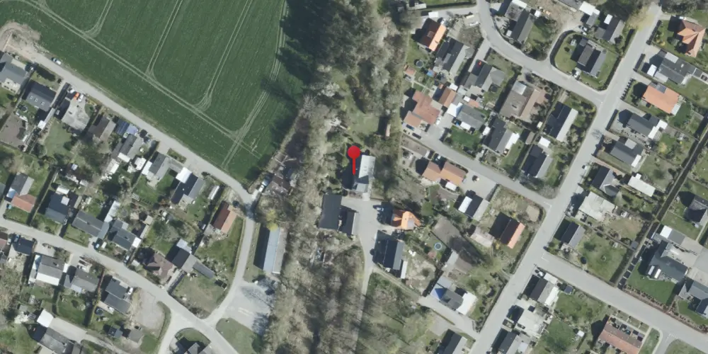 Historisk kort over Balle Station