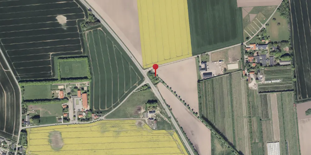 Historisk kort over Eriksminde Trinbræt