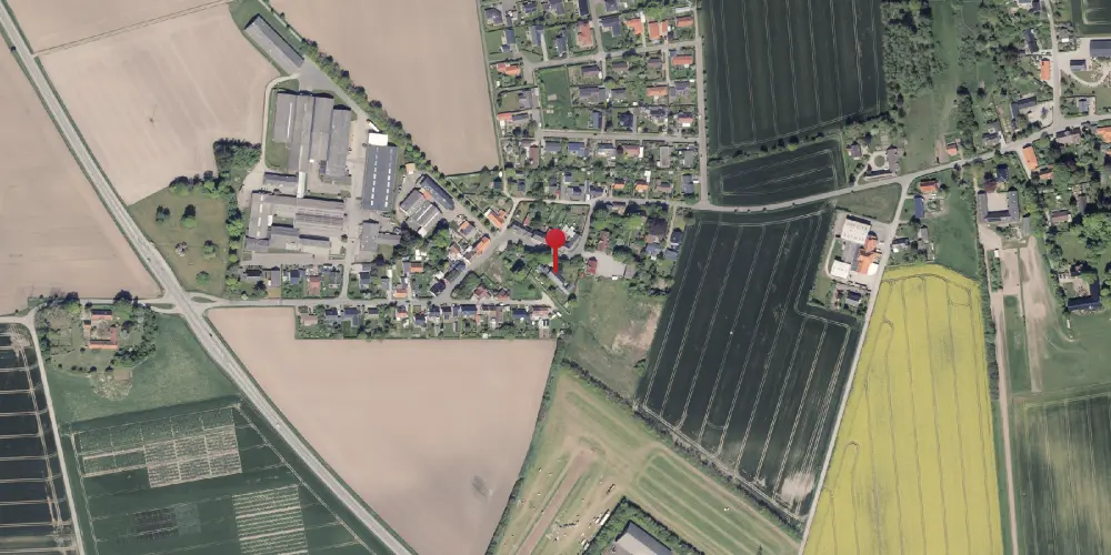 Historisk kort over Bovlstrup Station
