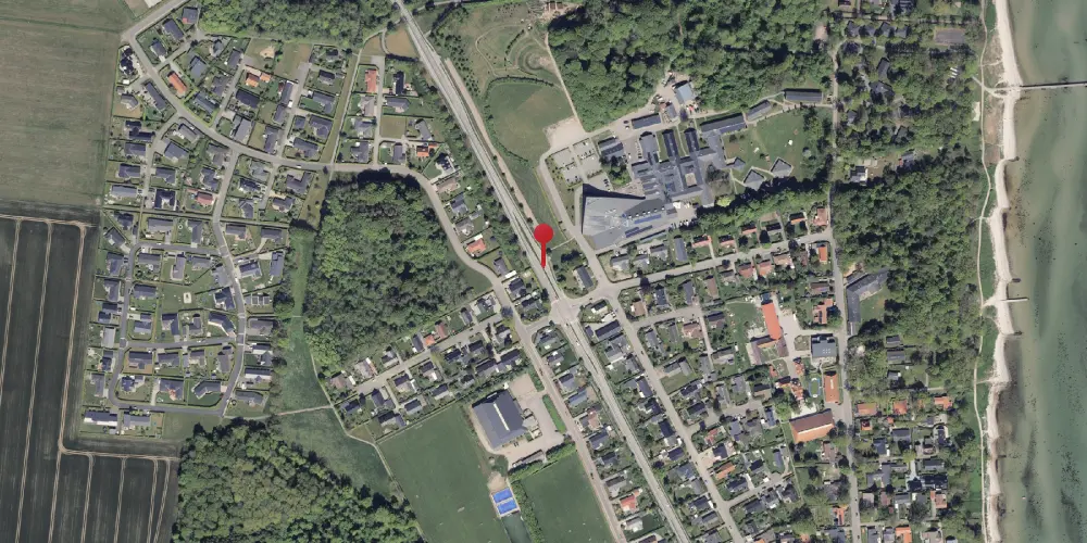 Historisk kort over Holsatia Trinbræt