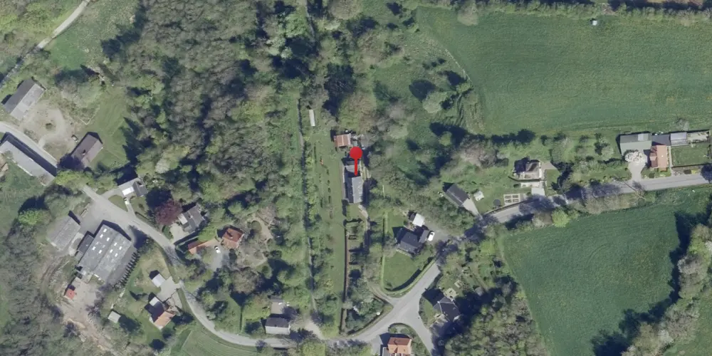 Historisk kort over Lundum Station