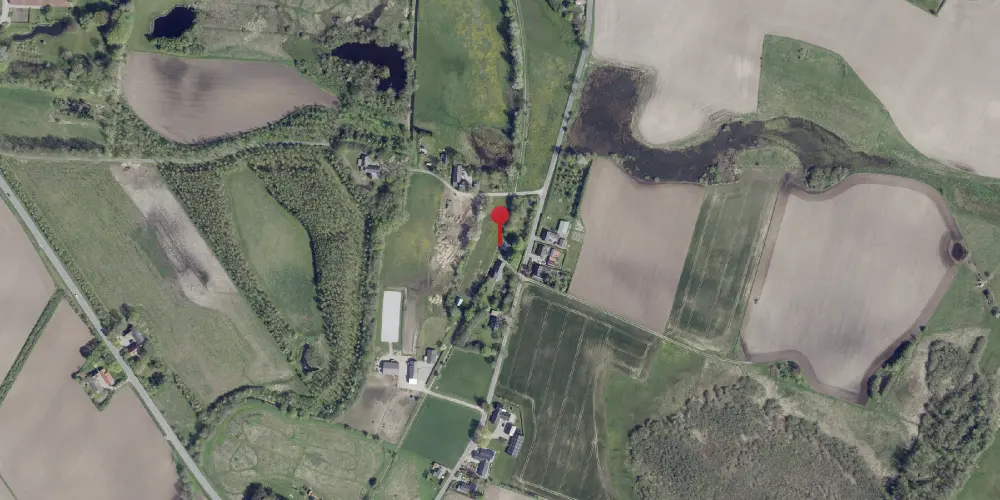 Historisk kort over Stenbjerg Trinbræt