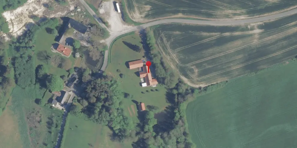 Historisk kort over Oldgård Billetsalgssted