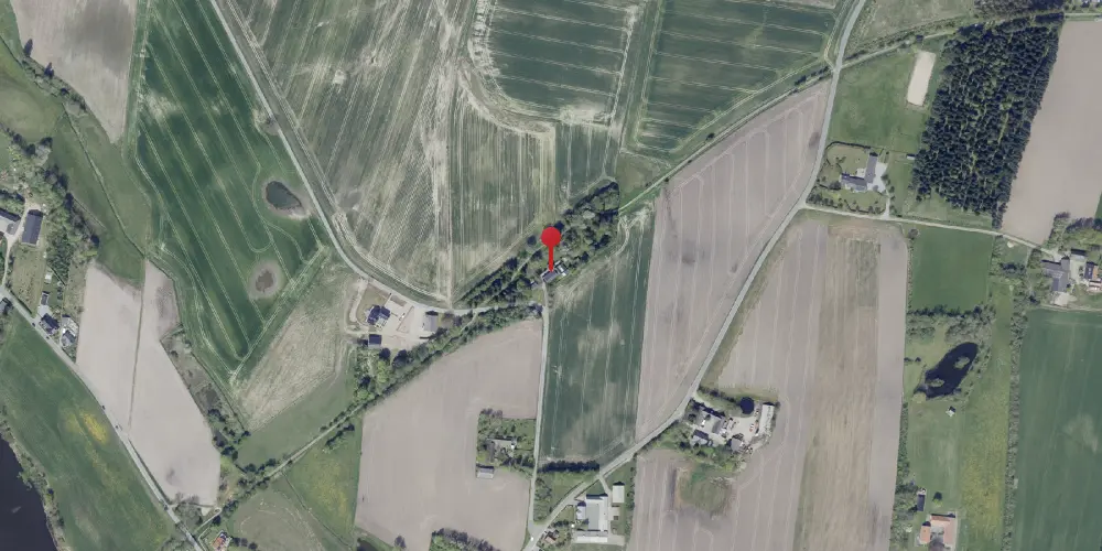 Historisk kort over Vestbirk Station Historisk kort over Vestbirk Station