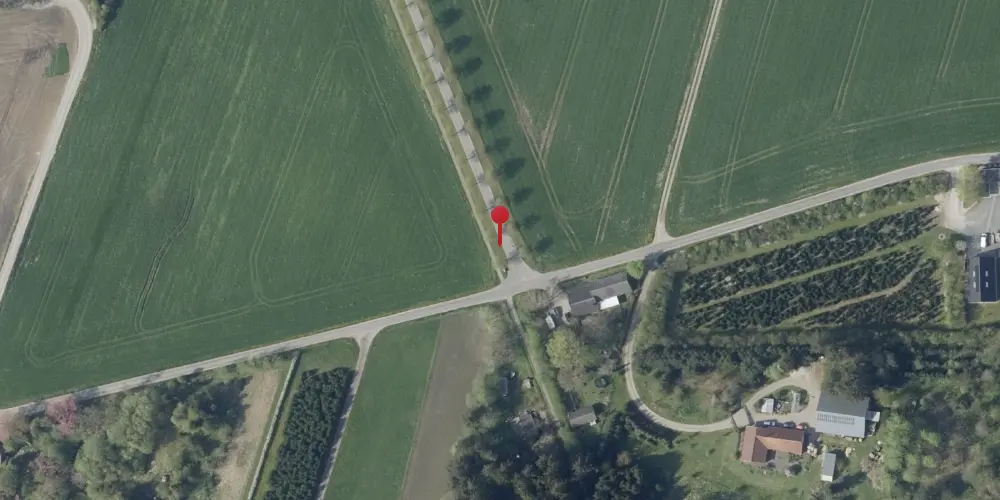 Historisk kort over Lille Davdingvej Trinbræt Historisk kort over Lille Davdingvej Trinbræt