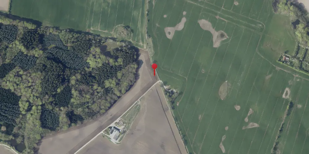 Historisk kort over Rodvigsballe Trinbræt Historisk kort over Rodvigsballe Trinbræt