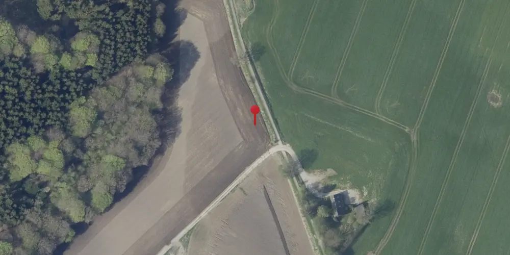 Historisk kort over Rodvigsballe Trinbræt Historisk kort over Rodvigsballe Trinbræt