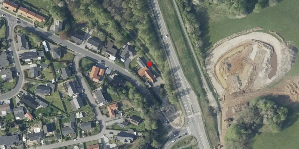 Historisk kort over Virklund Station