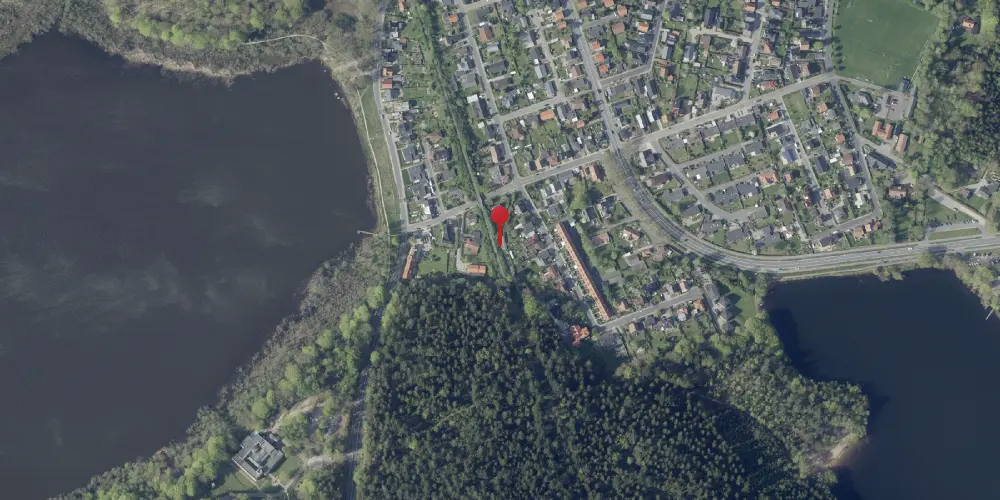 Historisk kort over Ørnsø Trinbræt