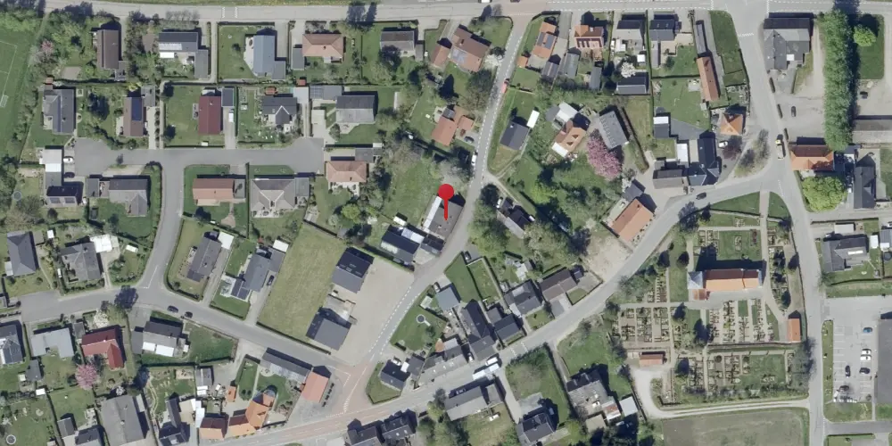 Historisk kort over Stenderup Station