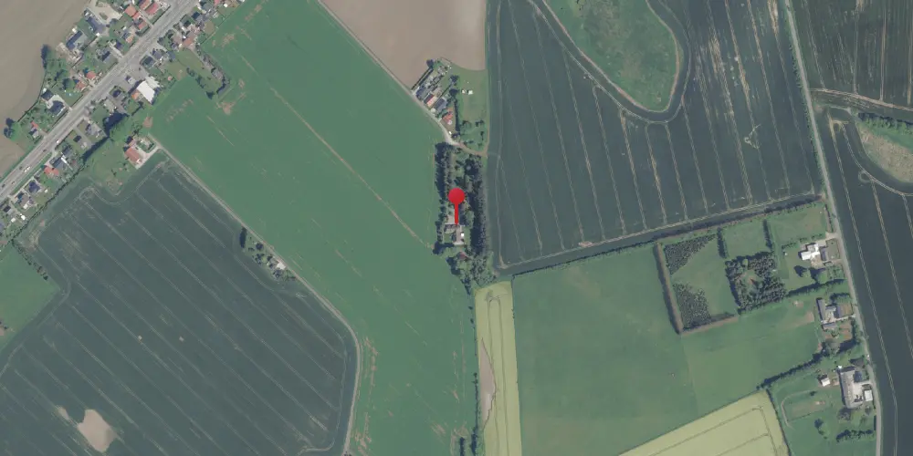 Historisk kort over Ortved Billetsalgssted