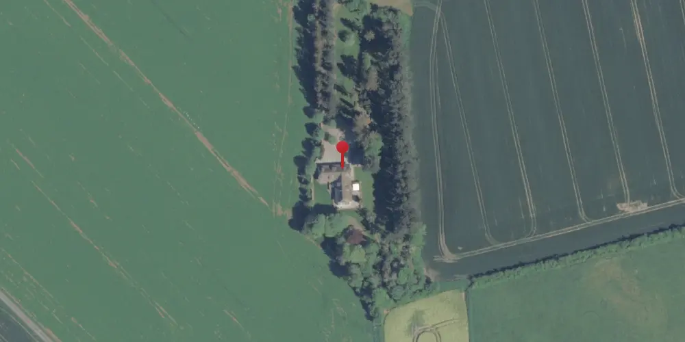 Historisk kort over Ortved Billetsalgssted