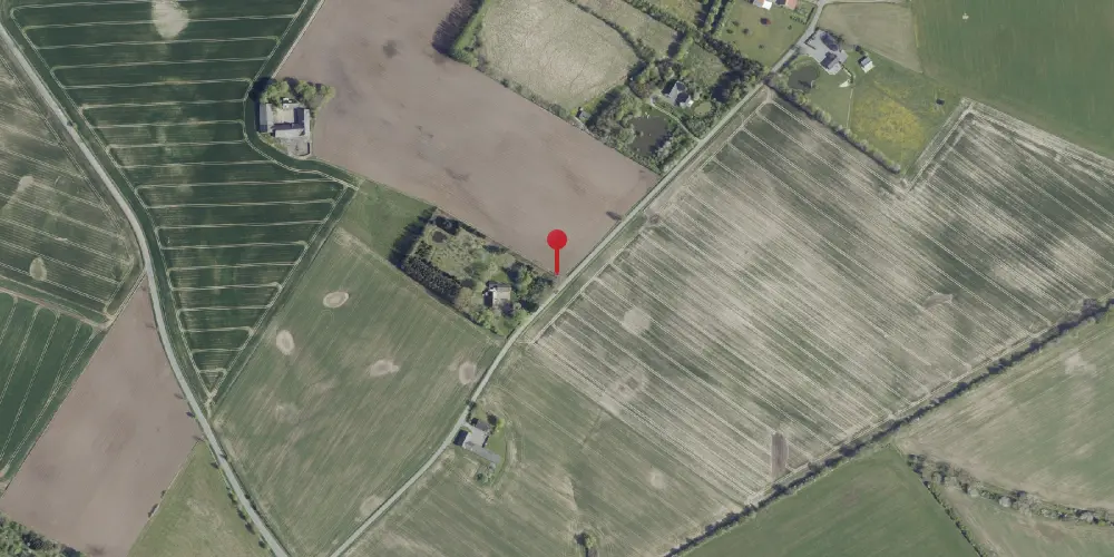 Historisk kort over Gramtange Trinbræt