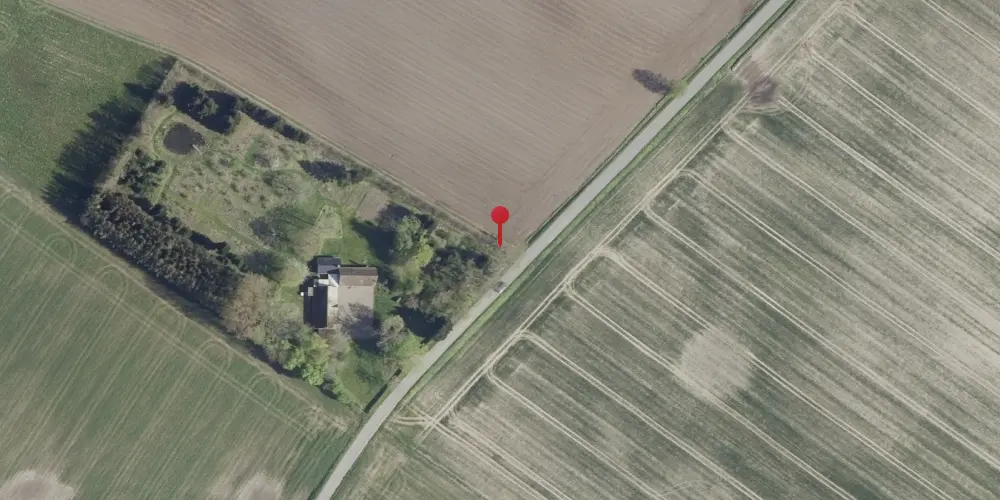 Historisk kort over Gramtange Trinbræt