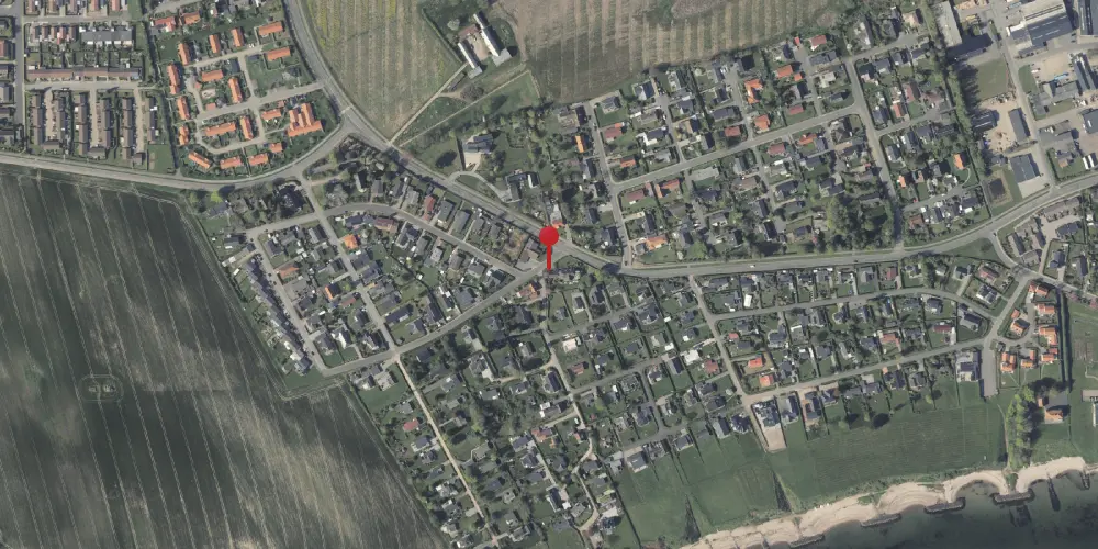 Historisk kort over Højbo Trinbræt