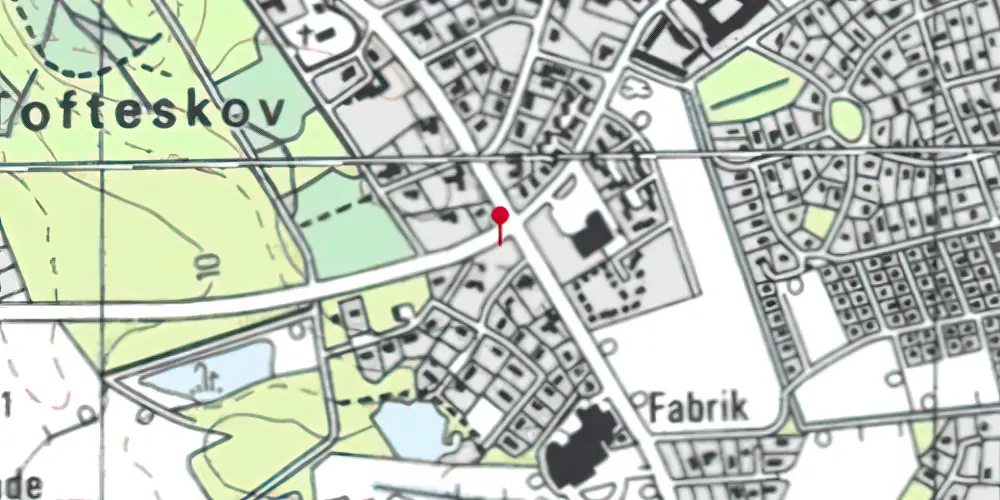 Historisk kort over Juelsminde Syd Trinbræt Historisk kort over Juelsminde Syd Trinbræt