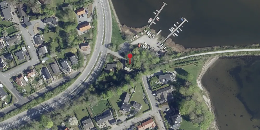 Historisk kort over Næsset Trinbræt