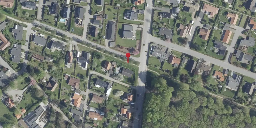 Historisk kort over Husodde Trinbræt Historisk kort over Husodde Trinbræt