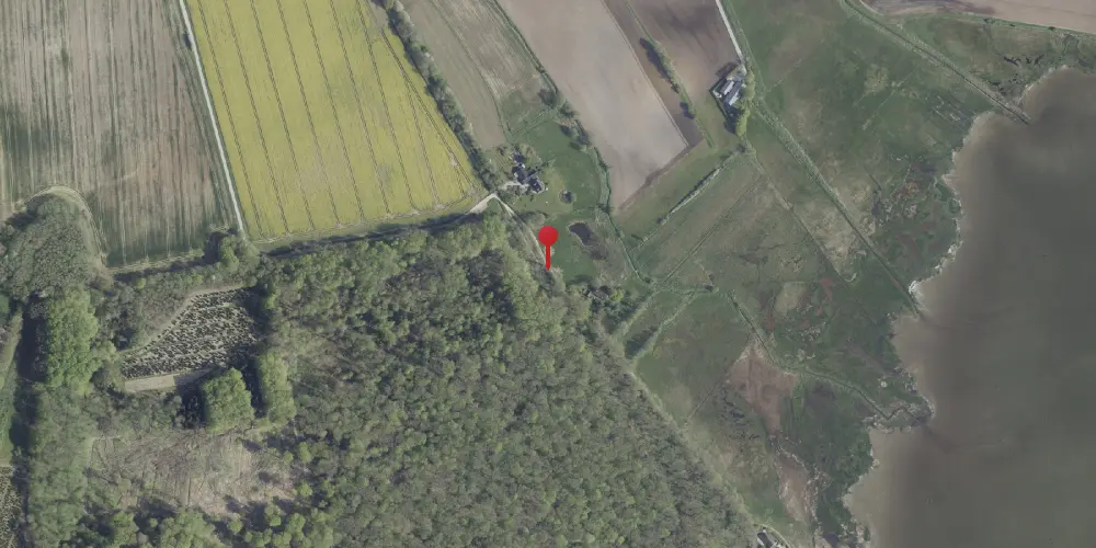 Historisk kort over Haldrup Strand Trinbræt Historisk kort over Haldrup Strand Trinbræt