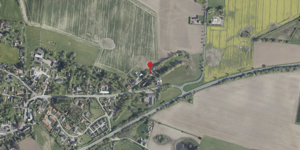 Historisk kort over Haldrup Station Historisk kort over Haldrup Station