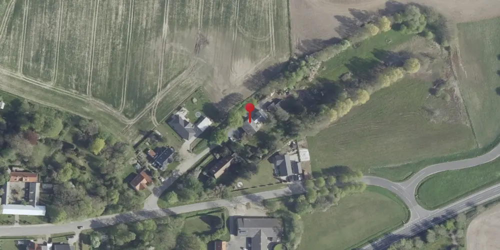 Historisk kort over Haldrup Station Historisk kort over Haldrup Station