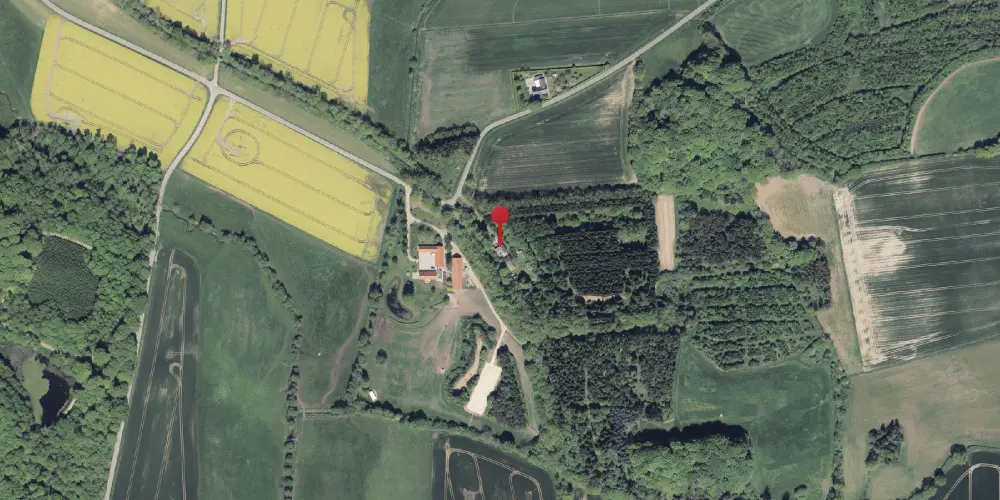 Historisk kort over Bilsbæk Station