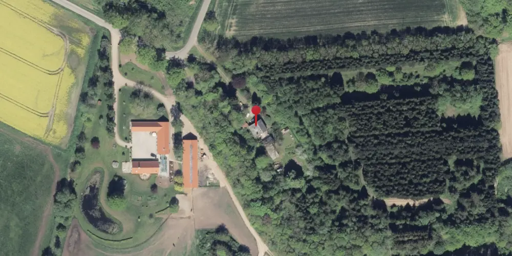 Historisk kort over Bilsbæk Station