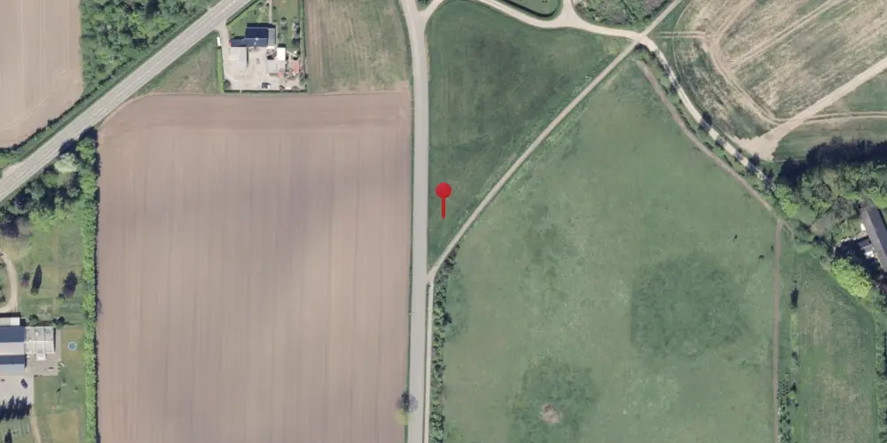 Historisk kort over Trekanten Trinbræt