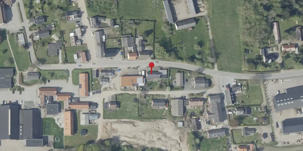 Historisk kort over Flemming Station Historisk kort over Flemming Station