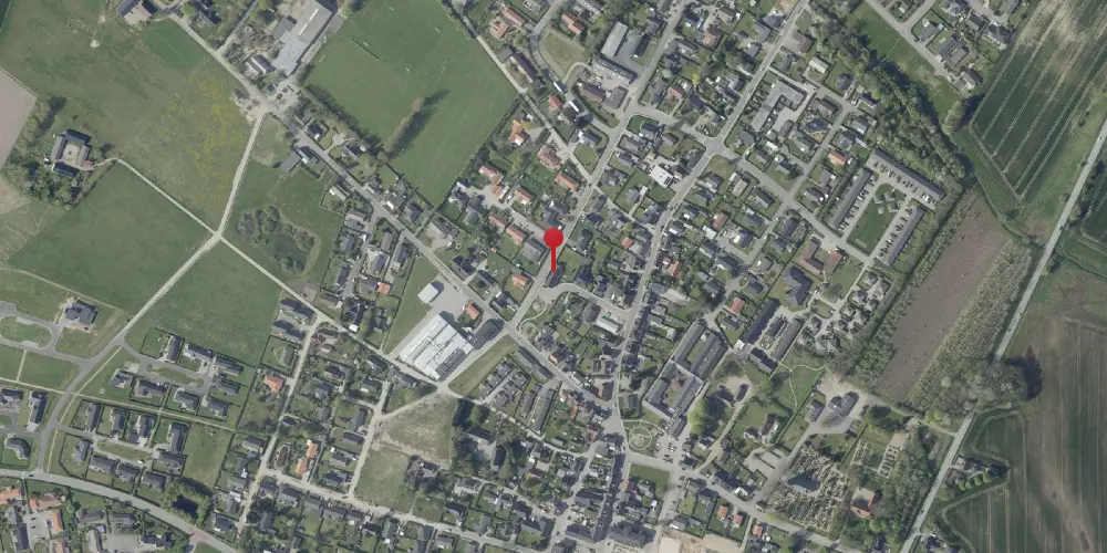 Historisk kort over Uldum Station